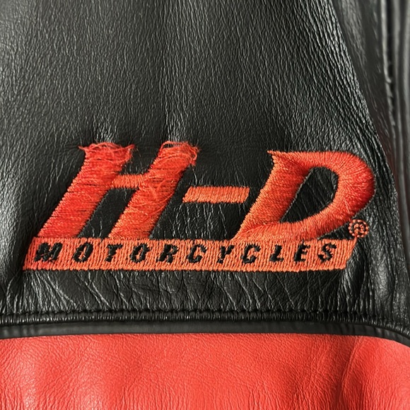 Vintage Harley-Davidson women’s leather jacket  L large - Picture 4 of 16